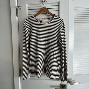 Banana Republic Heritage Collection striped long-sleeve tee
